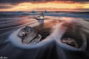 מיקי שפיצר חוף היהלומים איסלנד