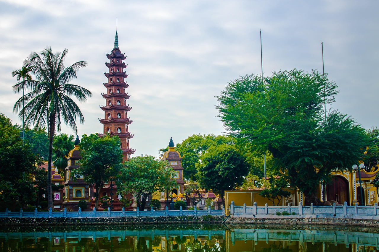Urban landscape in Hanoi