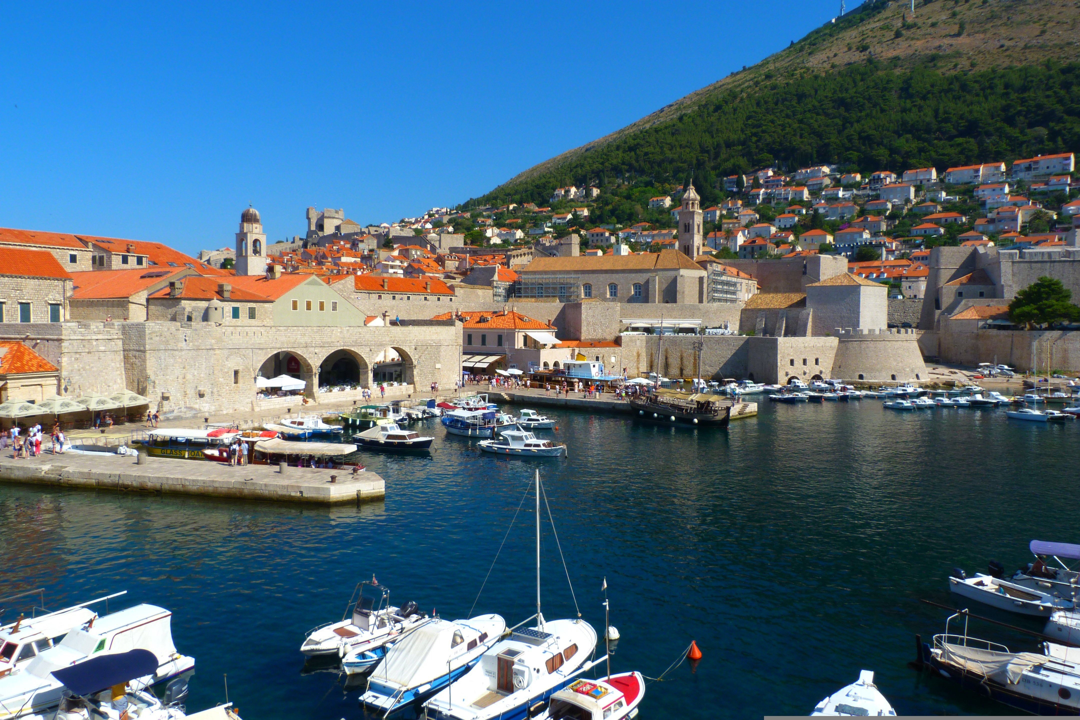 The Old City of Dubrovnik in Croatia