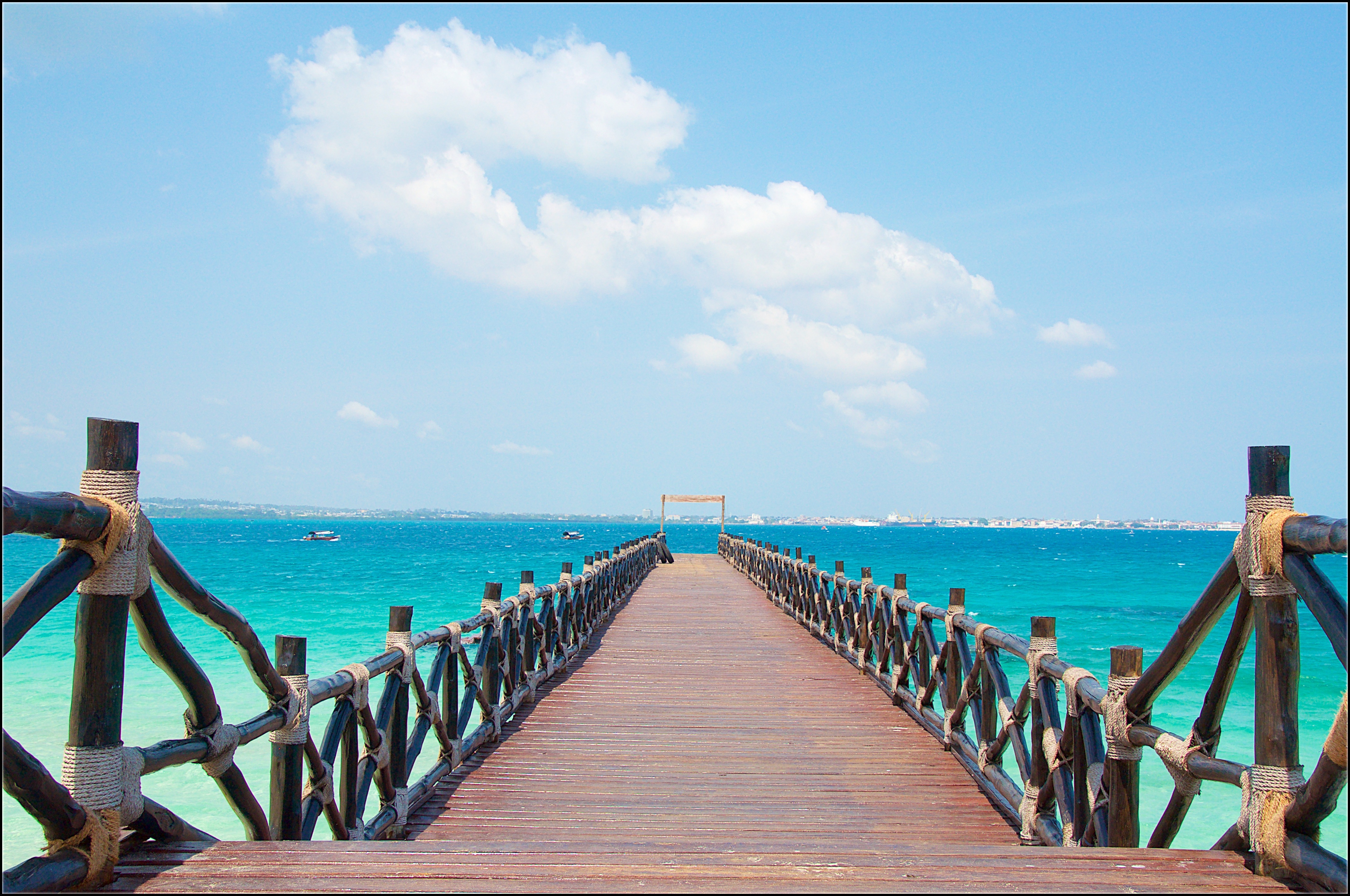 Tropical beach in Zanzibar